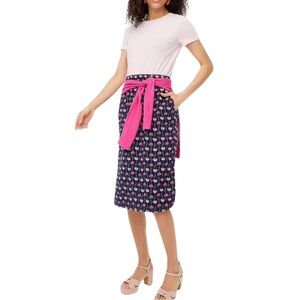 J. CREW Floral Pull-On Skirt - NWT - Size M